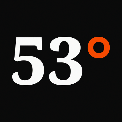 53°
